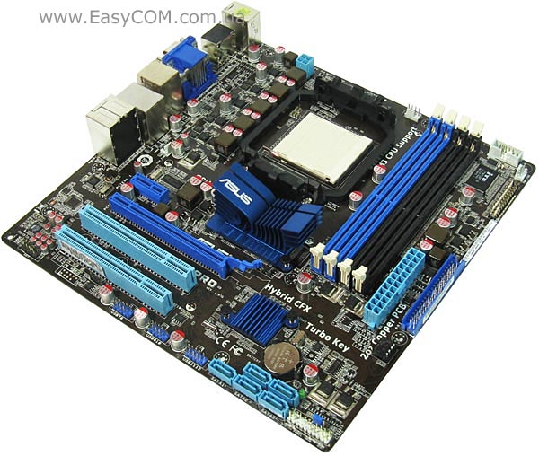Обзор материнской платы ASUS M4A785D-M PRO